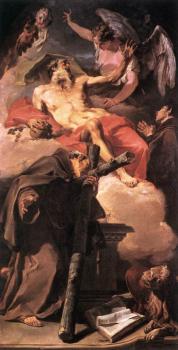 Giambattista Pittoni : Sts Jerome and Peter of Alcantara